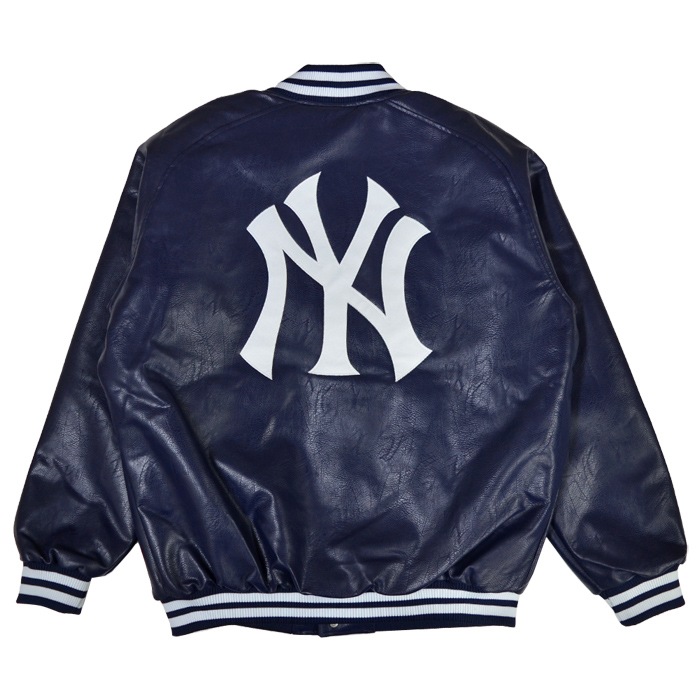 Fanatics եʥƥ 㥱å MLB NY YANKEES KANJI PU JACKET ॸ㥱å  ˥塼衼󥭡 ֥륾  L-2XL ͥӡ ML2323FW0010 ̵ۡڥ