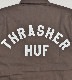 HUF �� THRASHER �ϥ� �� ����å��㡼 ���㥱�å� FIELD CREW JACKET ������㥱�å� �������� �֥륾�� ��� M-XL ���祳�졼�� JK00384 ������̵����