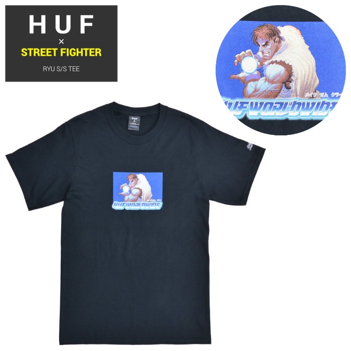 HUF × STREET FIGHTER ハフ × ストリートファイター Tシャツ RYU S/S