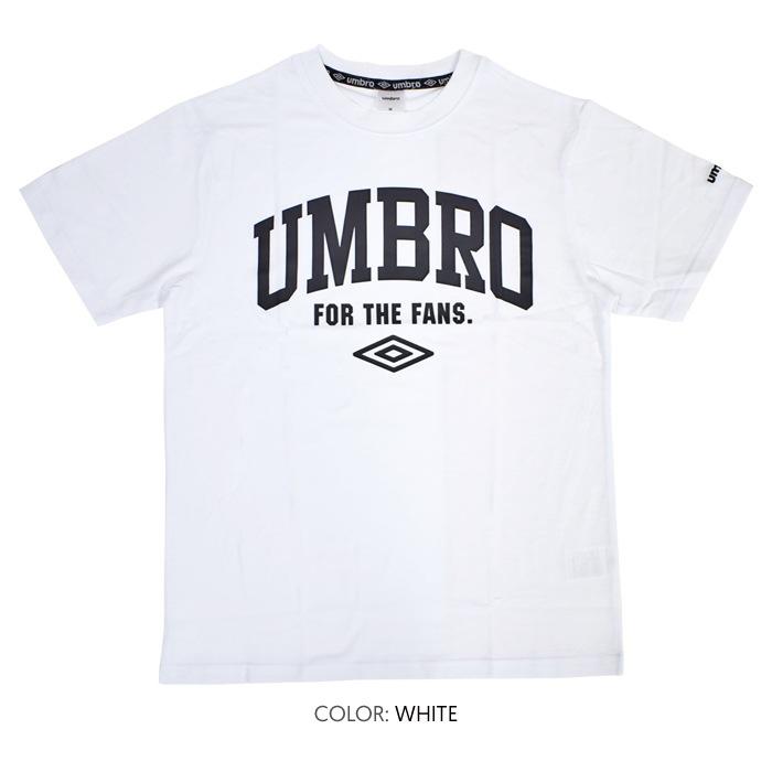 UMBRO ����֥� ����ե��å� T����� Graphic Tee shirt M-XL �֥�å� �ۥ磻�� UM3019 ��ñ�ʹ����ξ��ϥ᡼����ȯ����