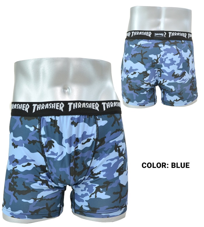 THRASHER ����å��㡼 �ܥ������ѥ�� ������������� BOXER TRUNKS UNDERWEAR ���� ����ʡ� ���硼�� ��� M-LL �º��� TH-BX006 �ڥ᡼�����б��ġ�
