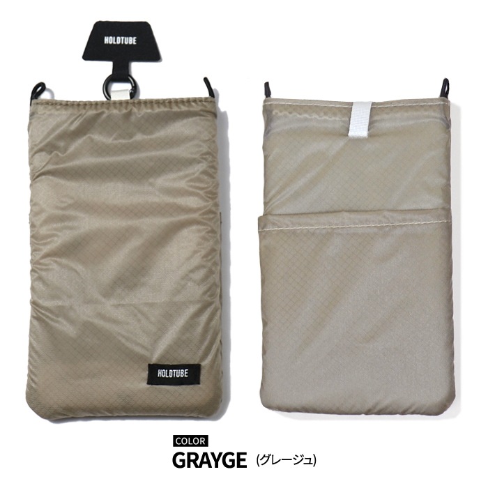 HOLDTUBE �ۡ���ɥ��塼�� ���������ݥ��å� SHOULDER POCKET ���ޥۥݡ��� ���ޥۥ��������Хå� ��ʪ���� ���������� ��ե��� �ϥ����� ������ �����ȥɥ� �֥�å� �ѡ��ץ� ���졼���� �ڥ᡼�����б��ġ�