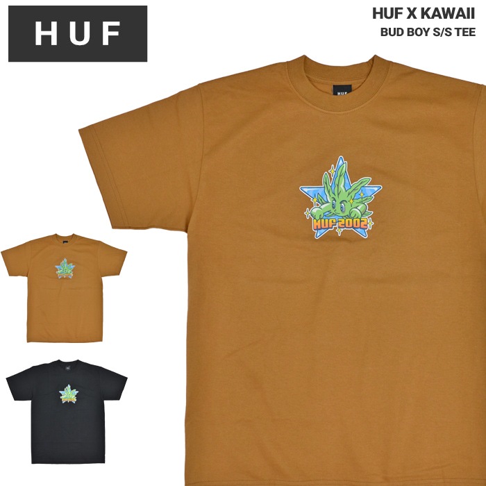 HUF �ϥ� T����� BUD BOY S/S TEE Ⱦµ ���åȥ��� �ȥåץ� ��� M-XL TS02127 ��ñ�ʹ����ξ��ϥ᡼����ȯ���ۡ�����̵���ۡڥ������