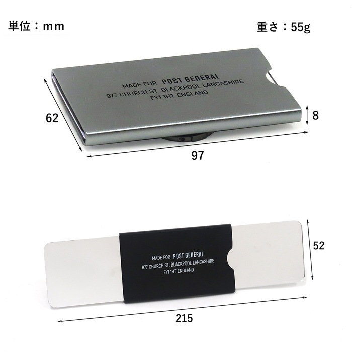 POST GENERAL ݥȥͥ ALUMINUM FLIP MIRROR ߥʥեåץߥ顼   ѥȥߥ顼 ɥߥ顼 ڥ᡼бġ