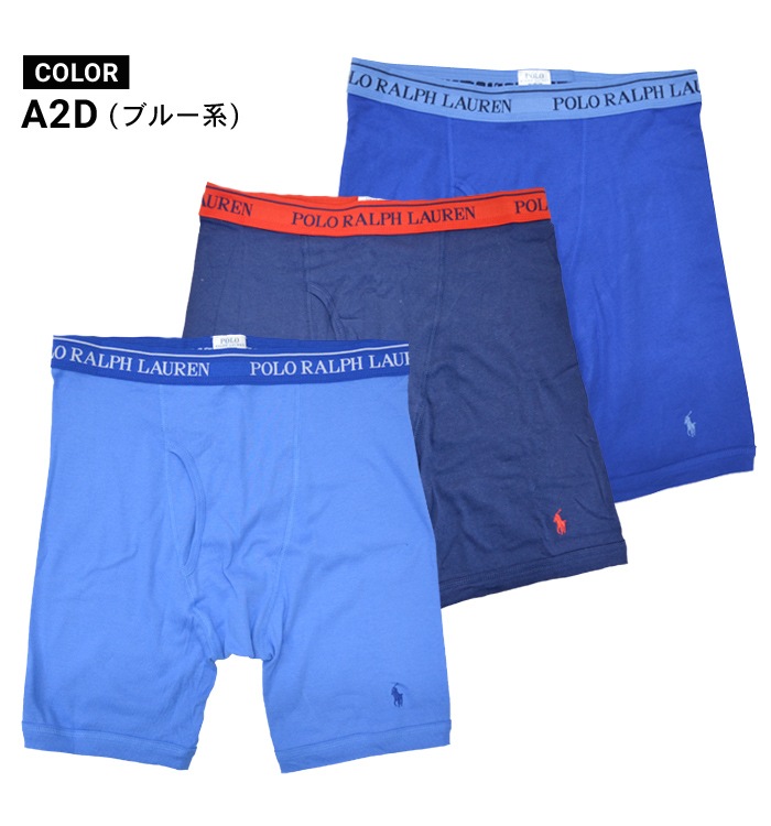 ��3�祻�åȡ� POLO Ralph Lauren �ݥ� ���ե������ �ܥ������ѥ�� ������������� CLASSIC FIT LONG LEG BOXER BRIEFS ���� ����ʡ� ���硼�� ��� S-2XL RCLBP3 RCL2P3 ������̵����