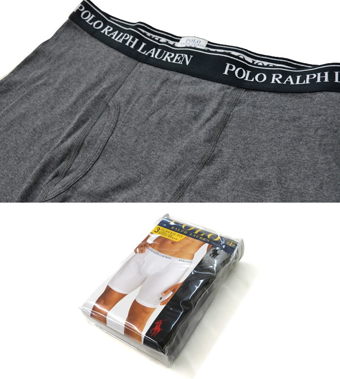 ��3�祻�åȡ� POLO Ralph Lauren �ݥ� ���ե������ �ܥ������ѥ�� ������������� CLASSIC FIT LONG LEG BOXER BRIEFS ���� ����ʡ� ���硼�� ��� S-2XL RCLBP3 RCL2P3 ������̵����
