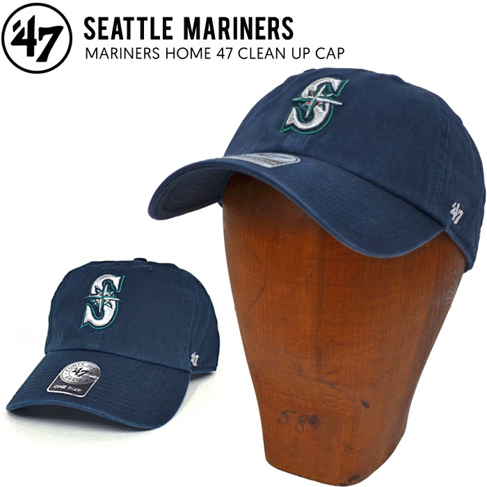 47 キャップ '47 フォーティーセブン MARINERS HOME 47 CLEAN UP CAP