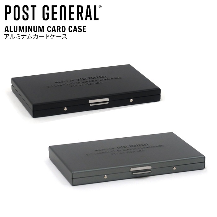 POST GENERAL ݥȥͥ ALUMINUM CARD CASE ߥʥ५ɥ 졡̾ ڥ᡼бġ