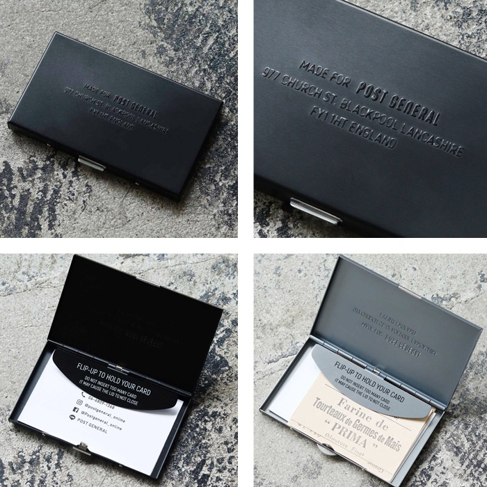 POST GENERAL ݥȥͥ ALUMINUM CARD CASE ߥʥ५ɥ 졡̾ ڥ᡼бġ