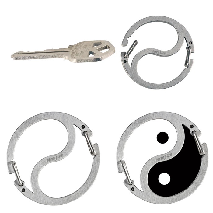NITEIZE ʥȥ ꥪ  ۥ MEDALLION YINYANG KEY CARABINER ƥ쥹 ӥ ۥ  ڥ᡼бġ