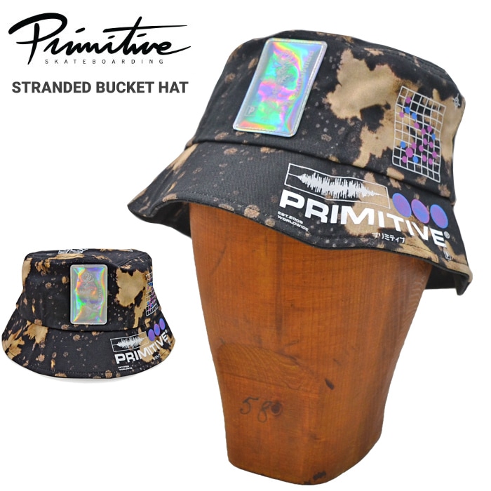 PRIMITIVE プリミティブ ハット STRANDED BUCKET HAT CAP バケット