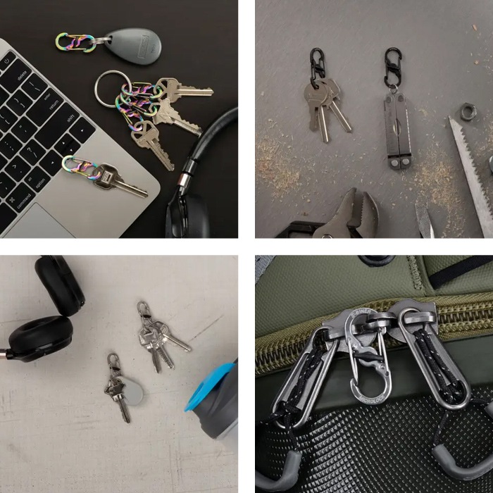 NITEIZE �ʥ��ȥ����� S-BINER MICROLOCK STAINLESS �����ӥʡ� �ޥ��������å� ���ƥ�쥹 ����ӥ� �����ۥ���� ������� 2������ �ڥ᡼�����б��ġ�