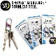 NITEIZE �ʥ��ȥ����� S-BINER MICROLOCK STAINLESS �����ӥʡ� �ޥ��������å� ���ƥ�쥹 ����ӥ� �����ۥ���� ������� 2������ �ڥ᡼�����б��ġ�