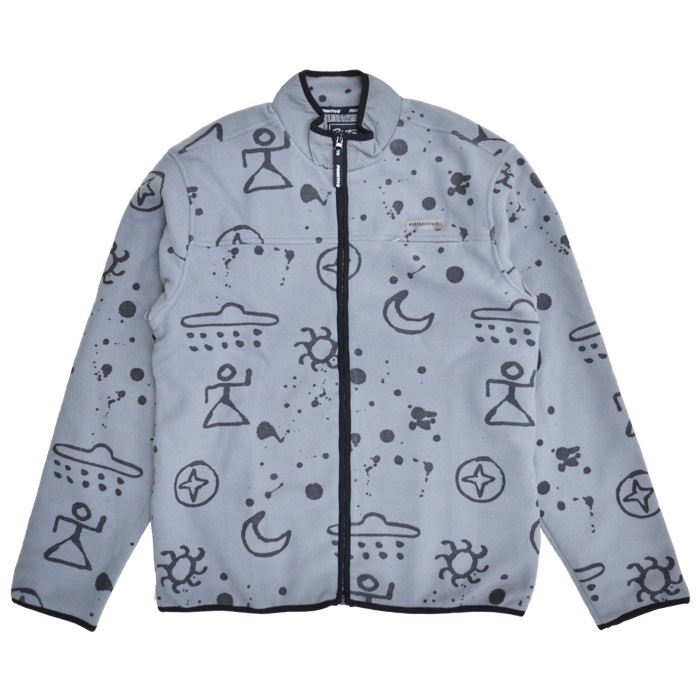 PRIMITIVE ץߥƥ 㥱å HIERO JACKET ե꡼㥱å  ֥륾  M-XL 졼 ̵ۡڥ