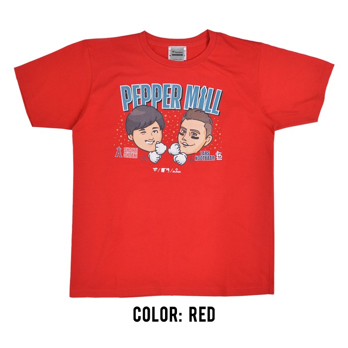 Fanatics �ե��ʥƥ����� T����� PEPPER MILL TEE ��ë��ʿ �̡��ȥС� �ڥåѡ��ߥ� ������ѥ� ����饤����ѥ� ��� MLB ML01-23SS-0022 M-XL �ͥ��ӡ� ��å� ��ñ�ʹ����ξ��ϥ᡼����ȯ���ۡ�����̵����