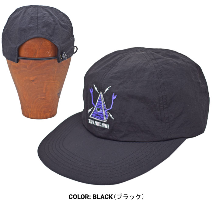 �ȥ��ޥ����� TOY MACHINE ����å� PYRAMID SECT NYLON CAP ˹�� 6�ѥͥ륭��å� �ʥ����󥭥�å� TMFEHW10 �ڥ᡼�����б��ġ�