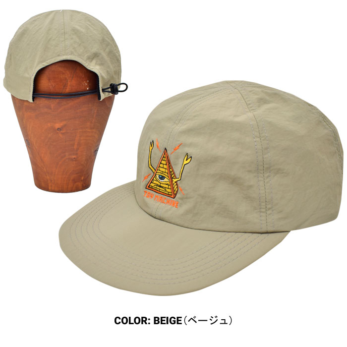 �ȥ��ޥ����� TOY MACHINE ����å� PYRAMID SECT NYLON CAP ˹�� 6�ѥͥ륭��å� �ʥ����󥭥�å� TMFEHW10 �ڥ᡼�����б��ġ�