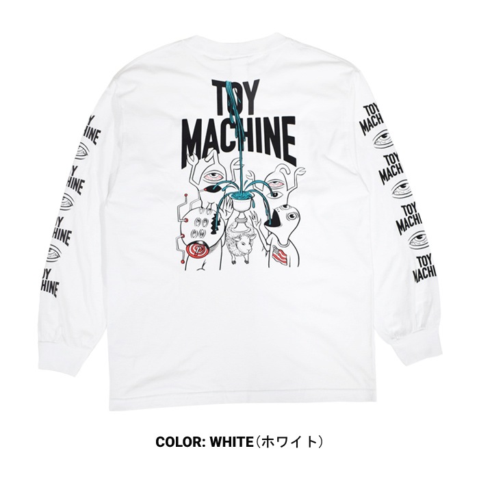 �ȥ��ޥ����� TOY MACHINE ����T BLOOD HAND LONG TEE Ĺµ T����� ���åȥ��� �ȥåץ� ��� M-XL �֥�å� �ۥ磻�� TMFELT2 ��ñ�ʹ����ξ��ϥ᡼����ȯ���ۡڥ������