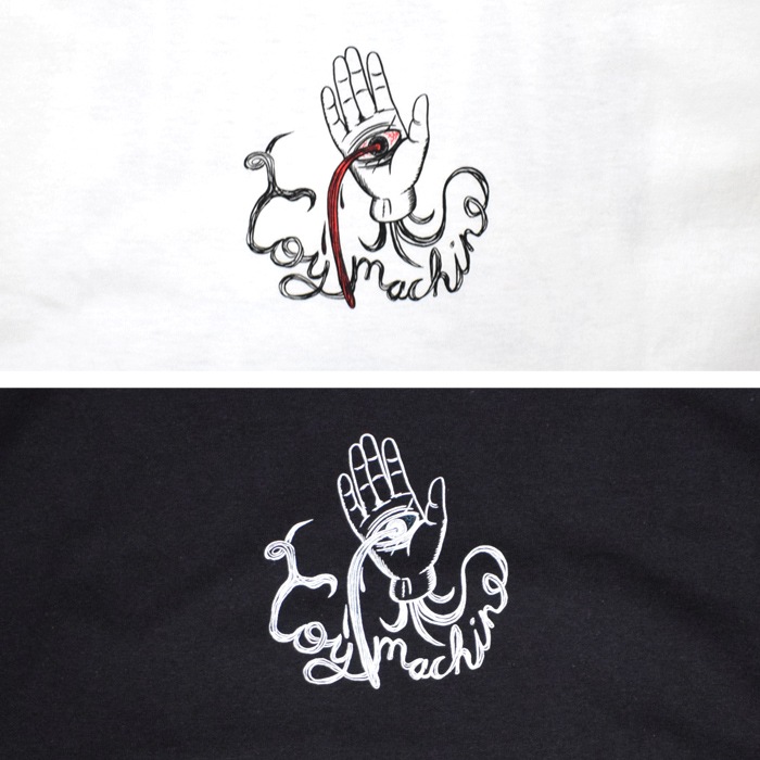 �ȥ��ޥ����� TOY MACHINE ����T BLOOD HAND LONG TEE Ĺµ T����� ���åȥ��� �ȥåץ� ��� M-XL �֥�å� �ۥ磻�� TMFELT2 ��ñ�ʹ����ξ��ϥ᡼����ȯ���ۡڥ������