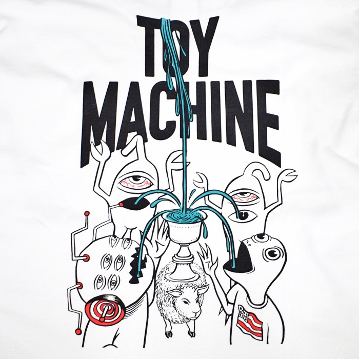 �ȥ��ޥ����� TOY MACHINE ����T BLOOD HAND LONG TEE Ĺµ T����� ���åȥ��� �ȥåץ� ��� M-XL �֥�å� �ۥ磻�� TMFELT2 ��ñ�ʹ����ξ��ϥ᡼����ȯ���ۡڥ������