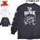 �ȥ��ޥ����� TOY MACHINE ����T BLOOD HAND LONG TEE Ĺµ T����� ���åȥ��� �ȥåץ� ��� M-XL �֥�å� �ۥ磻�� TMFELT2 ��ñ�ʹ����ξ��ϥ᡼����ȯ���ۡڥ������