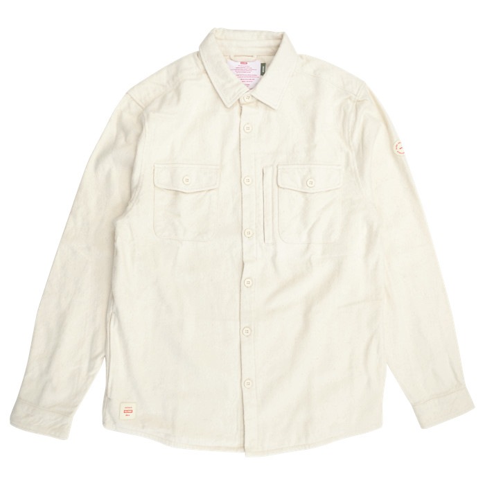 GLOBE �������� ����ĥ��㥱�å� Wanderer Shacket �����奢�륷��� �ȥåץ� �������� ��� M-XL ���եۥ磻�� GB02004000 ������̵���ۡڥ������