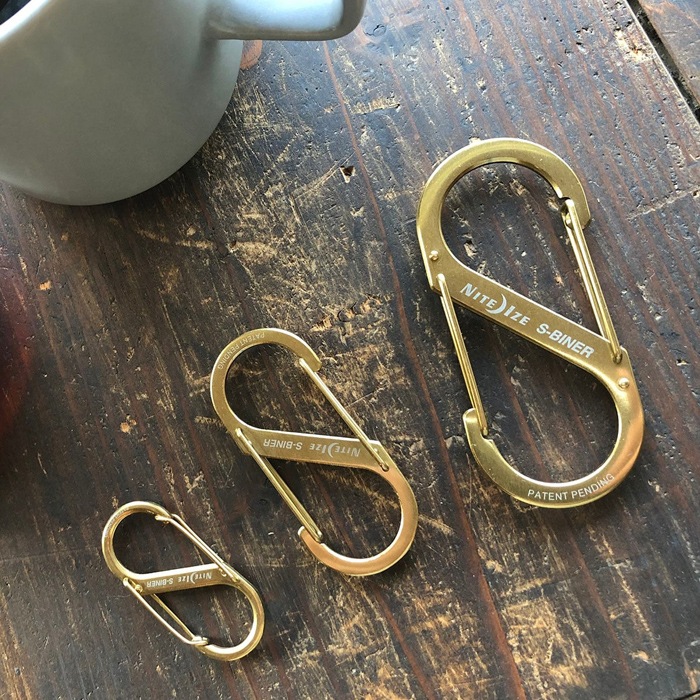 NITEIZE �ʥ��ȥ����� S-BINER BRASS #3 �����ӥʡ� �֥饹 ����ӥ� �����ۥ���� ������� �ڥ᡼�����б��ġ�