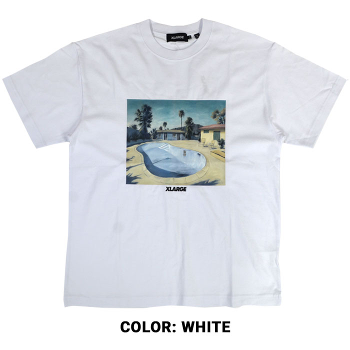 XLARGE �������ȥ�顼�� T����� POOL S/S TEE Ⱦµ ���åȥ��� �ȥåץ� ��� M-XL �֥�å� �ۥ磻�� 101232011037 ��ñ�ʹ����ξ��ϥ᡼����ȯ���ۡ�����̵���ۡڥ������