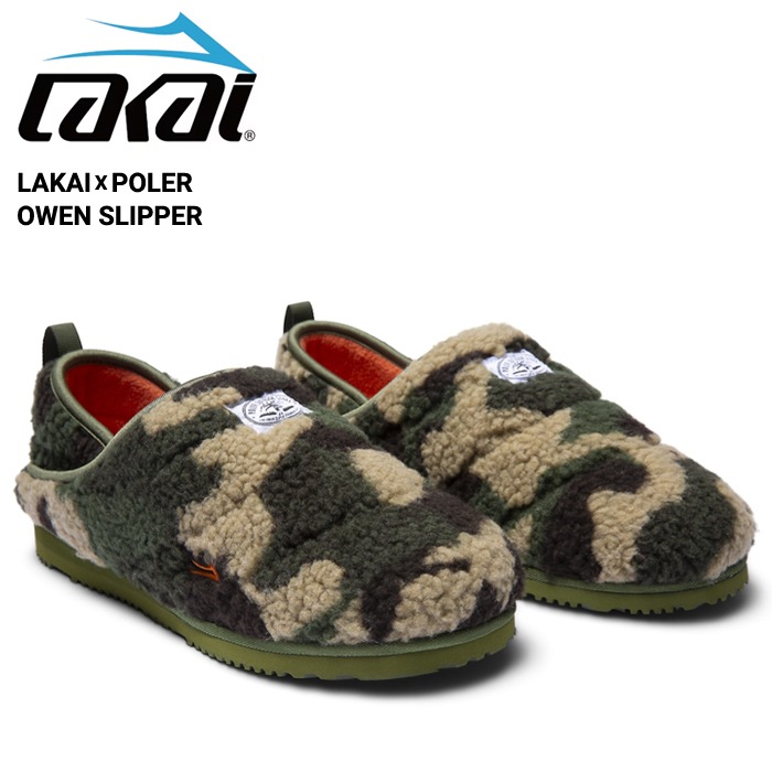 LAKAI �� POLER �饫�� �ݡ��顼 OWEN SLIPPER ����åݥ� ���������� ���塼�� �ܥ� ����å� �� ������̵����