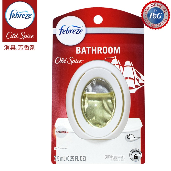 Febreze �ե��֥꡼�� OLD SPICE ������ɥ��ѥ��� Small Spaces Old Spice Air Freshener �������ե�å���ʡ� ˧��� ���� ���������å� �Ἴ �ȥ��� ������ �ý��� 0.25oz 7.5ml