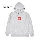 DOUBLE STEAL (���֥륹�ƥ�����) �ѡ����� SMALL SQUARE HOODIE �������å� �ե꡼�� Ĺµ ��� M-XL �֥�å� ���졼 996-65050 ������̵���ۡڥ������