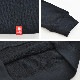 DOUBLE STEAL (���֥륹�ƥ�����) �ѡ����� SMALL SQUARE HOODIE �������å� �ե꡼�� Ĺµ ��� M-XL �֥�å� ���졼 996-65050 ������̵���ۡڥ������