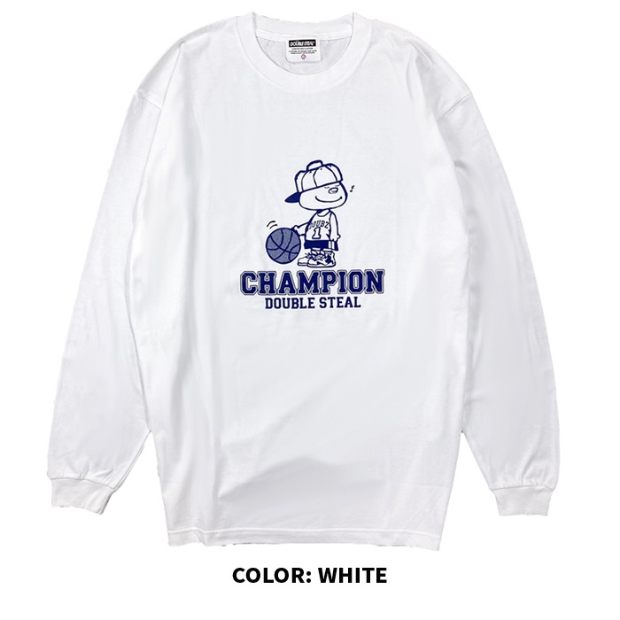 DOUBLE STEAL ���֥륹�ƥ����� ����T �Х������֥� ĹµT����� DOUBZ L/S T-SHIRT TEE ���åȥ��� �ȥåץ� ��� M-XL �֥�å� �ۥ磻�� 934-15006 ��ñ�ʹ����ξ��ϥ᡼����ȯ���ۡ�����̵���ۡڥ������