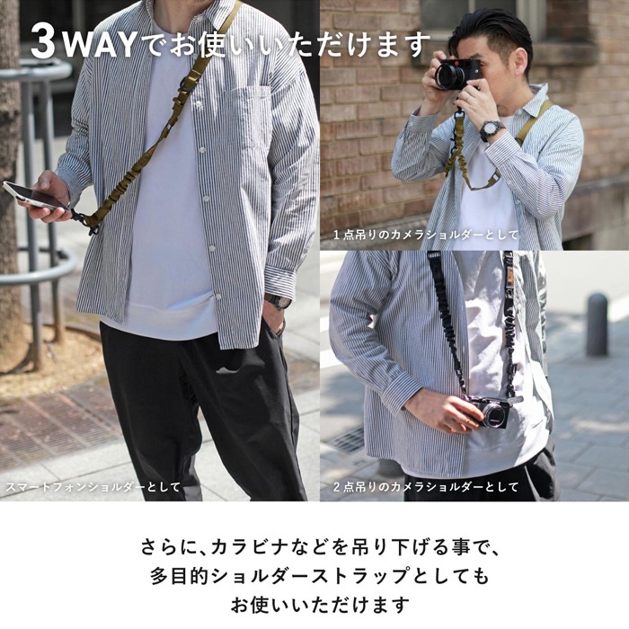 POST GENERAL �ݥ��ȥ����ͥ�� �ե����� & ����� �����������ȥ�å� PHONE & CAMERA SHOULDER STRAP ���ޥۥ������� ���������� ��ե��� �ϥ����� ������ �����ȥɥ� �ڥ᡼�����б��ġ�