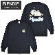 RIPNDIP リップンディップ ロンT FAT HUNGRY BABY L/S TEE Tシャツ 長袖 カットソー トップス S-XL ブラック RND4546 【単品購入の場合はネコポス便発送】【