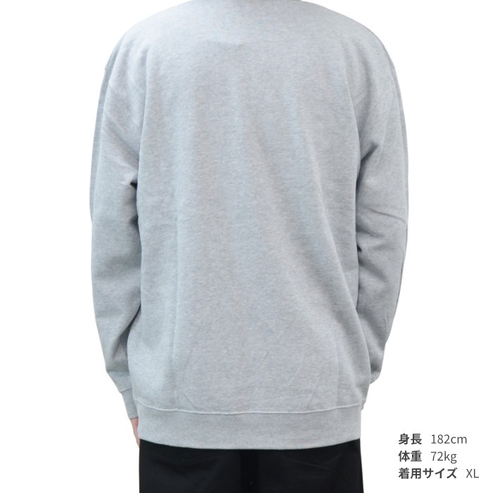 STARTER ���������� �ȥ졼�ʡ� LOGO SWEAT �������å� �ե꡼�� Ĺµ �ȥåץ� M-XL �֥�å� ���졼 X50212J ������̵���ۡڥ������