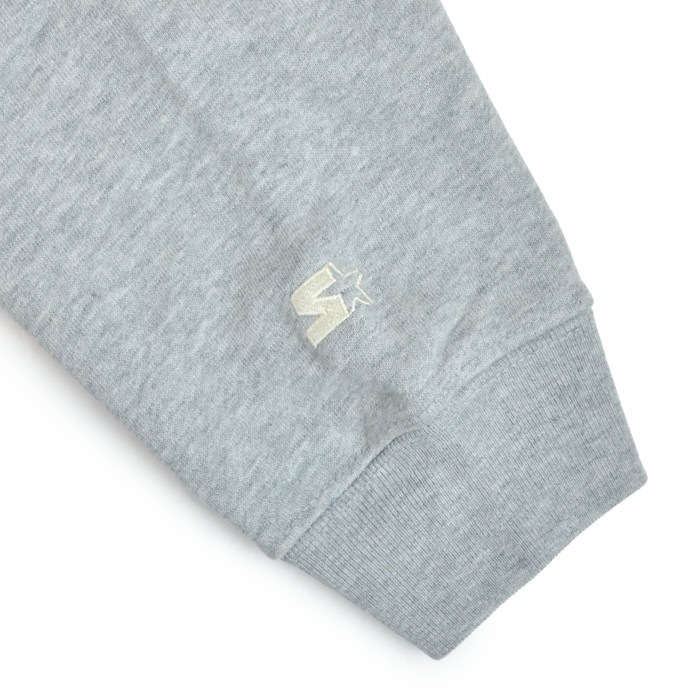 STARTER ���������� �ȥ졼�ʡ� LOGO SWEAT �������å� �ե꡼�� Ĺµ �ȥåץ� M-XL �֥�å� ���졼 X50212J ������̵���ۡڥ������