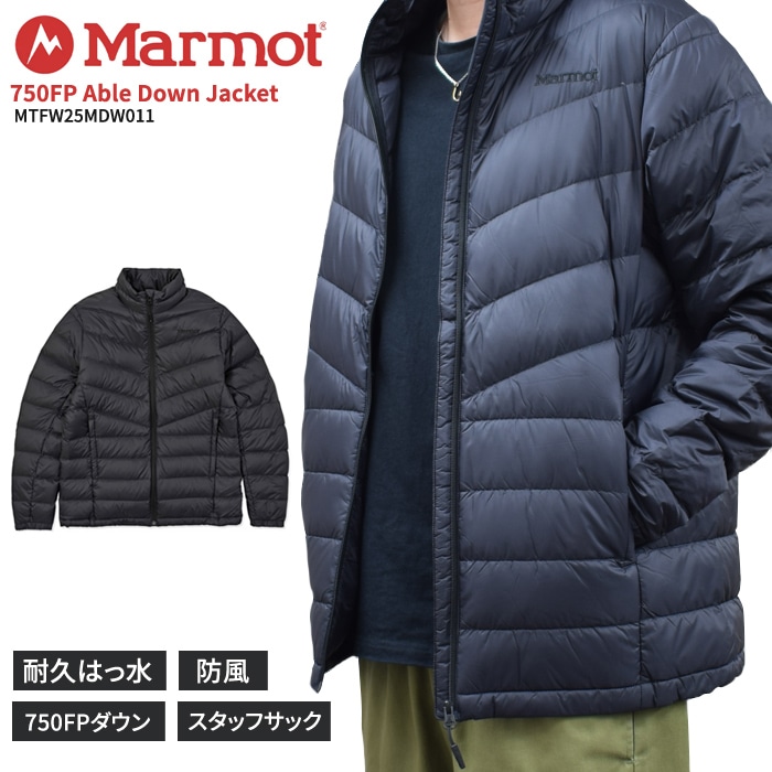 MARMOT ޡå 㥱å 750FP ABLE DOWN JACKET 750եѥ֥󥸥㥱å  ֥륾  M-XL ֥å MTFW25MDW011 ̵