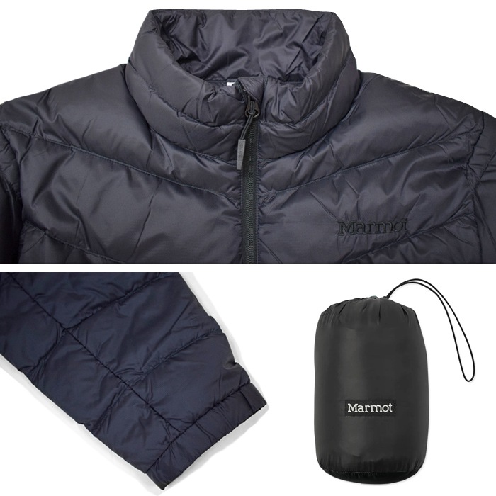 MARMOT ޡå 㥱å 750FP ABLE DOWN JACKET 750եѥ֥󥸥㥱å  ֥륾  M-XL ֥å MTFW25MDW011 ̵