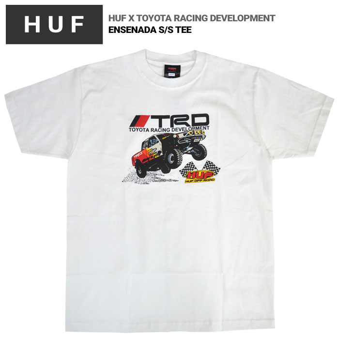 HUF �� TRD �ϥ� �� �ȥ西���졼���󥰡��ǥ٥��åץ��� T����� ENSENADA S/S TEE Ⱦµ ���åȥ��� �ȥåץ� ��� M-XL �ۥ磻�� TS02263 ��ñ�ʹ����ξ��ϥ᡼����ȯ���ۡ�����̵���ۡڥ������