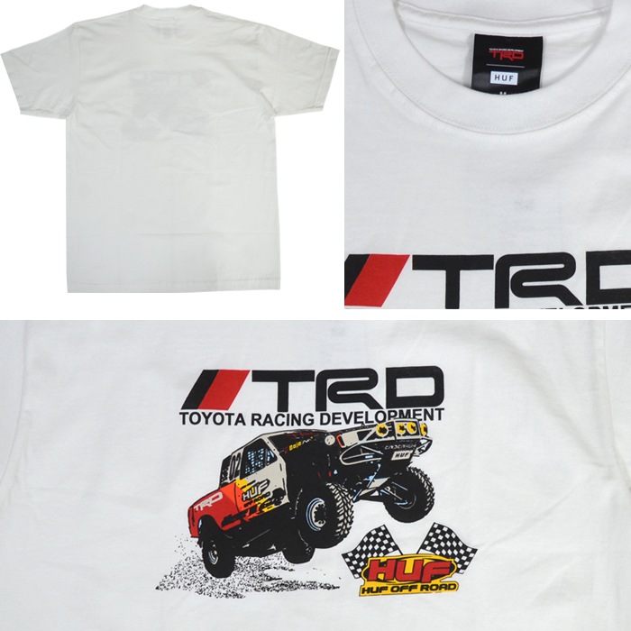 HUF �� TRD �ϥ� �� �ȥ西���졼���󥰡��ǥ٥��åץ��� T����� ENSENADA S/S TEE Ⱦµ ���åȥ��� �ȥåץ� ��� M-XL �ۥ磻�� TS02263 ��ñ�ʹ����ξ��ϥ᡼����ȯ���ۡ�����̵���ۡڥ������