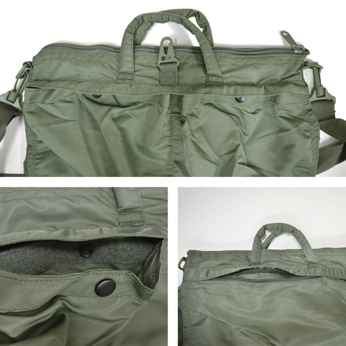 �Ʒ������� �إ��åȥХå� U.S.TYPE AIR FORCE HELMET BAG �����������ȥ�å��� 2WAY ���������Хå� �ȡ��ȥХå� �ߥ꥿�꡼ ��ץꥫ ���� BH075YN ��YMMT�ۡ�����̵����
