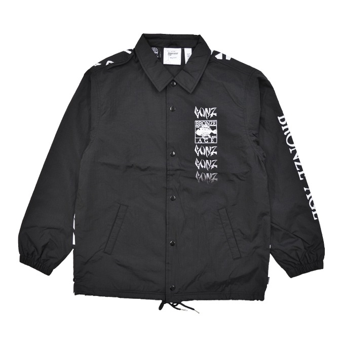 MARK GONZALES �ޡ��������󥶥쥹 ���㥱�å� BRONZE AGE �֥��󥺥����� COACHES JACKET ���������㥱�å� �ʥ����󥸥㥱�å� M-XL �֥�å� ��� 2G5-0922 ������̵���ۡڥ������