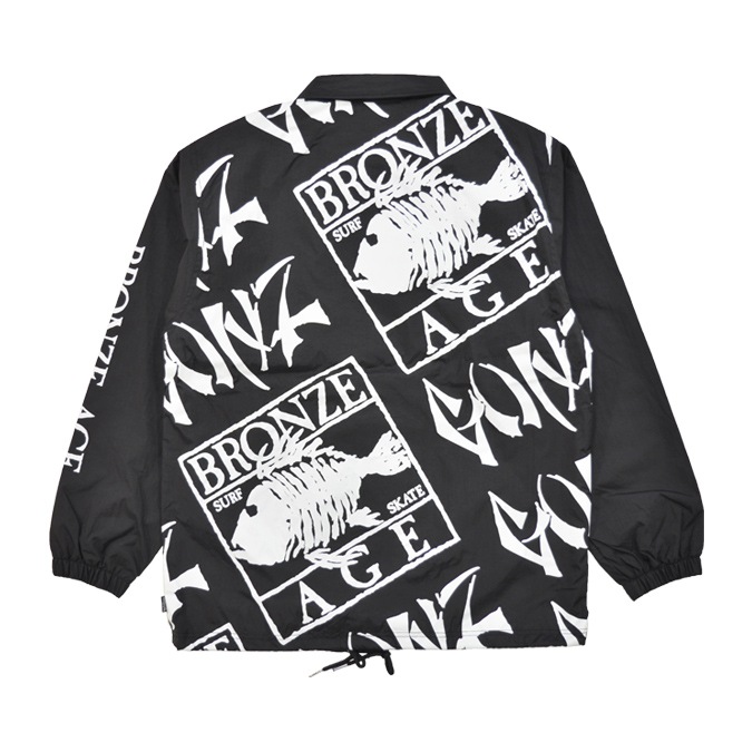 MARK GONZALES �ޡ��������󥶥쥹 ���㥱�å� BRONZE AGE �֥��󥺥����� COACHES JACKET ���������㥱�å� �ʥ����󥸥㥱�å� M-XL �֥�å� ��� 2G5-0922 ������̵���ۡڥ������