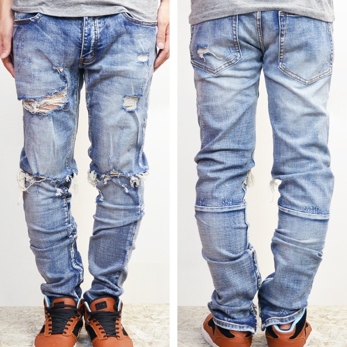 mnml �ߥ˥ޥ� M1 Stretch Denim Blue M1�ǥ˥� ������ �ǥ˥�ѥ�� ���ȥ�å� ���᡼���ù� ����� �ơ��ѡ��� �����ˡ� �����å� ��� ������̵����