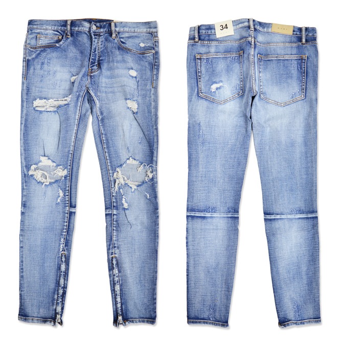 mnml �ߥ˥ޥ� M1 Stretch Denim Blue M1�ǥ˥� ������ �ǥ˥�ѥ�� ���ȥ�å� ���᡼���ù� ����� �ơ��ѡ��� �����ˡ� �����å� ��� ������̵����