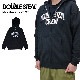 DOUBLE STEAL ���֥륹�ƥ����� ���åץѡ����� DS CREW ZIP UP HOODIE �������å� �ե꡼�� Ĺµ �ȥåץ� ��� M-XL �֥�å� 926-62106 ������̵���ۡڥ������