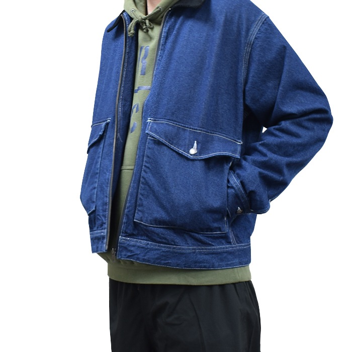 BIG MIKE �ӥå��ޥ��� ���㥱�å� DENIM TRACKER JACKET �ǥ˥� �ȥ�å������㥱�å� 102616200 ������̵����