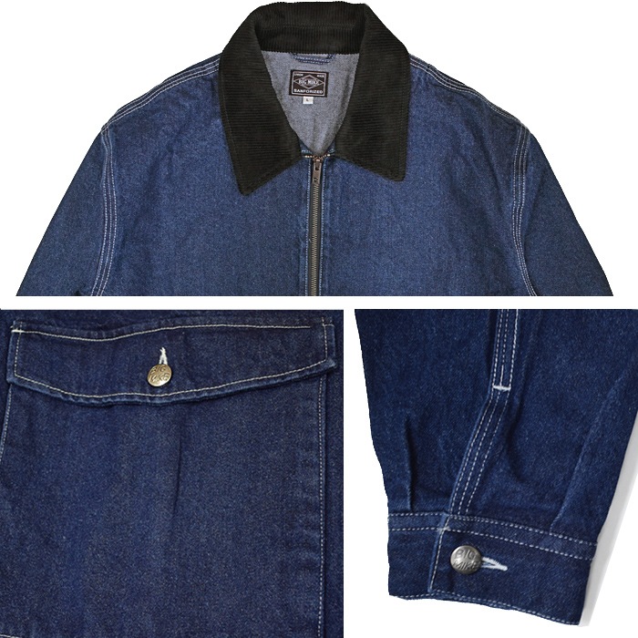 BIG MIKE �ӥå��ޥ��� ���㥱�å� DENIM TRACKER JACKET �ǥ˥� �ȥ�å������㥱�å� 102616200 ������̵����