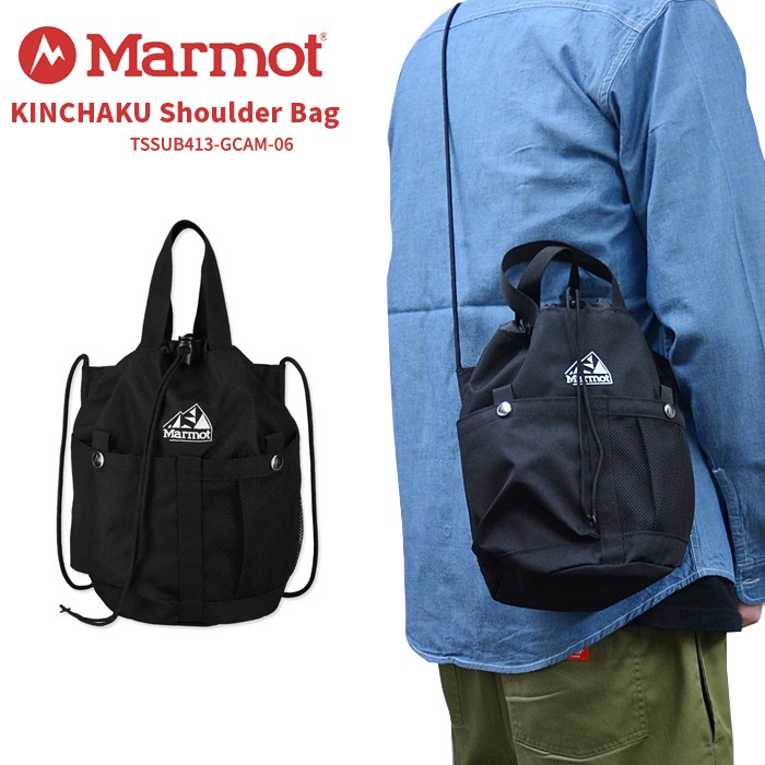 MARNT コンビキンチャクバッグ MARMOT マーモット バッグ KINCHAKU SHOULDER BAG キンチャク